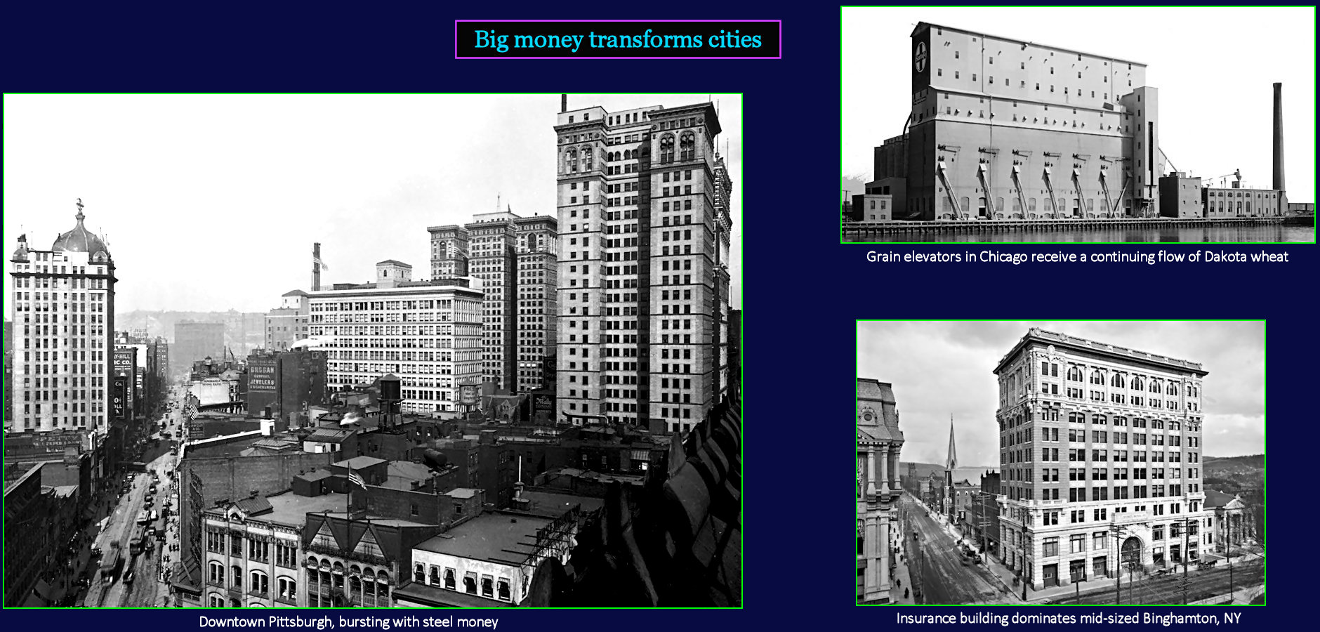 Downtown Goes Vertical, 1910